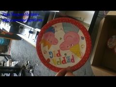 Mesin piring kertas kecepatan tinggi tipe mekanis desain baru 50 hingga 60 buah per menit