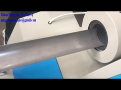 Mesin pengujian dan pengoperasian baki kue kertas untuk klien Kolombia