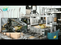 Mesin Paper Bowl Berkecepatan Tinggi dengan sistem penghitungan (diameter bawah 80-130MM) 60 hingga 70 pc setiap menit